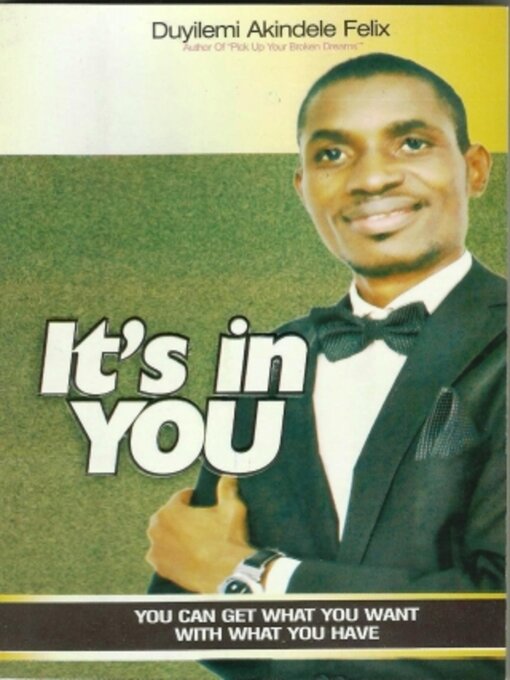 Title details for It's in You by Felix Duyilemi - Available